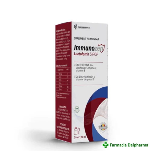 Immunozen Lactoferrin sirop x 120 ml, Eurofarmaco