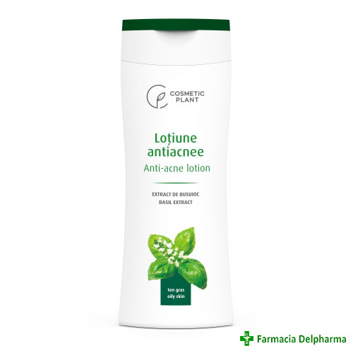 Lotiune antiacneica cu busuioc x 200 ml, Cosmetic Plant