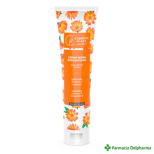 Crema de maini reparatoare cu galbenele x 150 ml, Cosmetic Plant