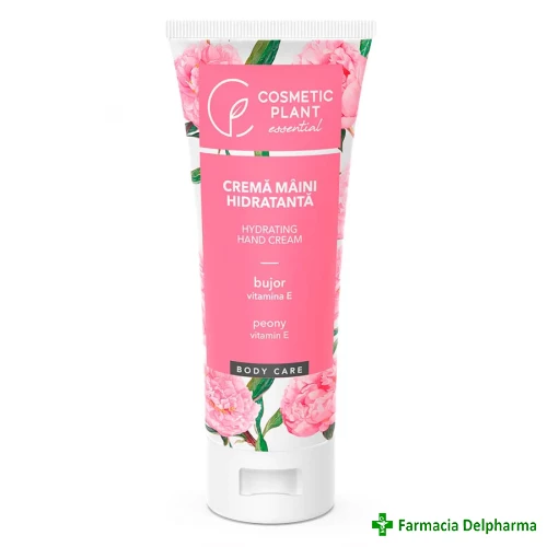 Crema de maini hidratanta cu bujor si vitamina e x 100 ml, Cosmetic Plant