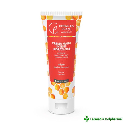 Crema de maini intens hidratanta cu miere si laptisor matca x 100 ml, Cosmetic Plant