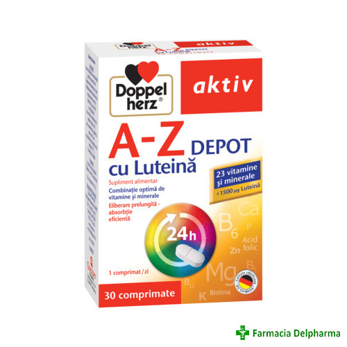 A-Z Retard cu Luteina x 30 compr., Doppelherz