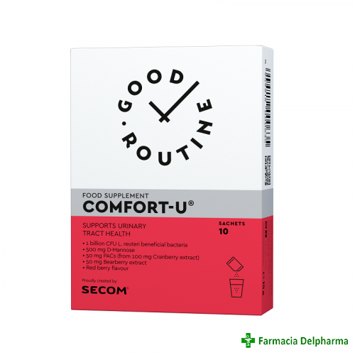 Comfort-U Good Routine x 10 plicuri, Secom