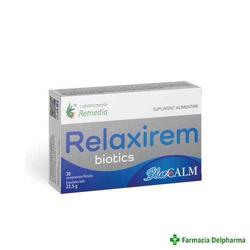 Relaxirem Biotics BlueCalm x 30 compr., Remedia