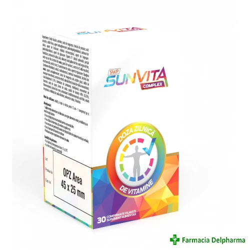 SunVita Complex x 30 compr., Sun Wave