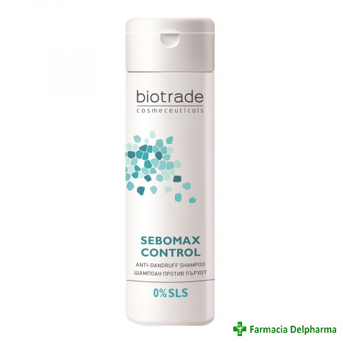 Sampon antimatreata Sebomax Control x 200 ml, Biotrade