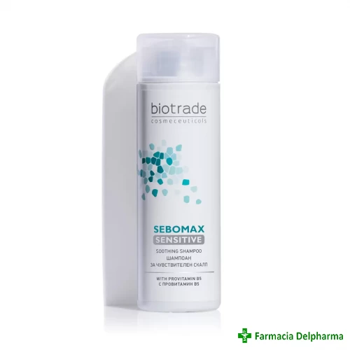 Sampon pentru scalp sensibil Sebomax Sensitive x 200 ml, Biotrade