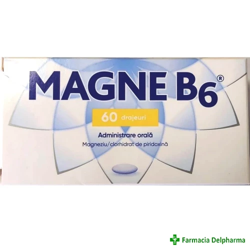 Magne B6 x 60 draj., Sanofi