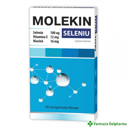 Molekin Seleniu x 30 compr., Zdrovit