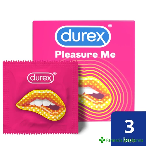 Prezervative Durex Pleasure Me x 3 buc., Durex