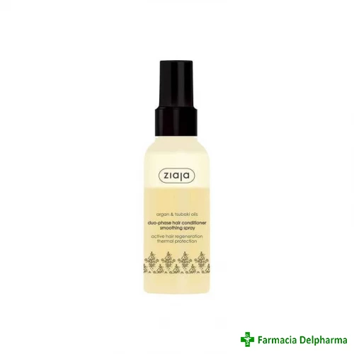 Balsam spray pentru par duo-fazic fara clatire pentru netezire cu ulei de argan (Argan Oil) x 125 ml, Ziaja