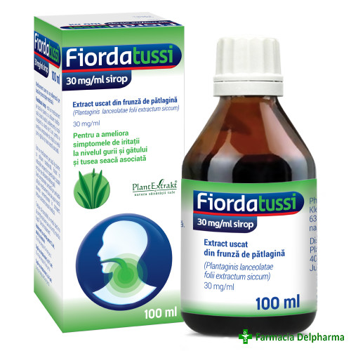 Fiordatussi sirop 30 mg/ml x 100 ml, PlantExtrakt