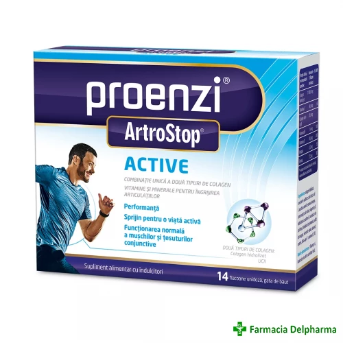 Proenzi ArtroStop Active x 14 flacoane, Walmark