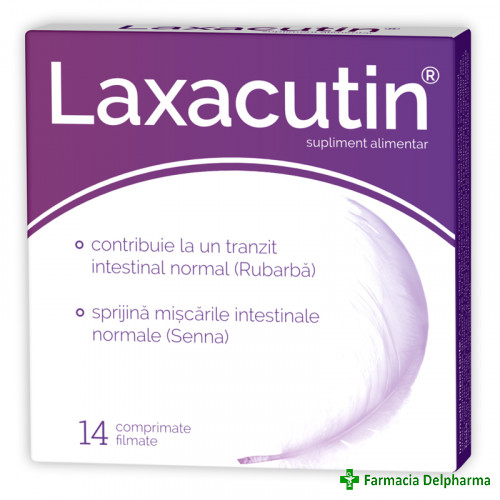 Laxacutin x 14 compr., Zdrovit