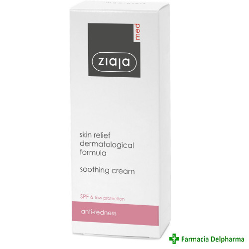 Crema calmanta pentru acnee rozacee (Ziaja Med) x 50 ml, Ziaja