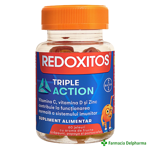 Redoxitos triple action x 60 jeleuri