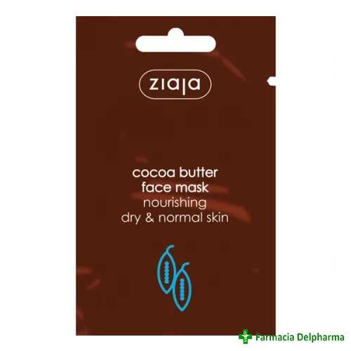 Masca pentru ten nutritiva si hidratanta cu unt de cacao (Cocoa Butter) x 7 ml, Ziaja