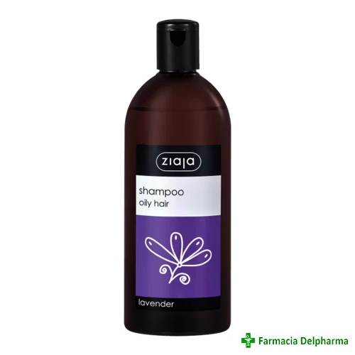 Sampon cu lavanda pentru par gras (Ziaja Family) x 500 ml, Ziaja