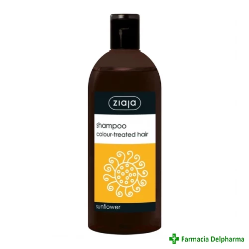 Sampon cu floarea soarelui pentru par vopsit (Ziaja Family) x 500 ml, Ziaja