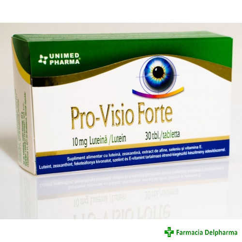 Pro-Visio Forte x 30 compr., Unimed Pharma