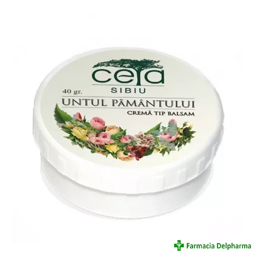 Crema tip balsam cu Untul Pamantului x 40 g, Ceta