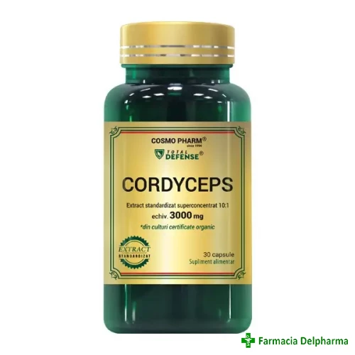 Cordyceps 3000 mg Total Defense x 60 caps., Cosmopharm