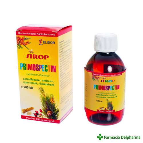 Sirop Primospectin x 200 ml, Elidor