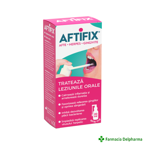 Aftifix spray oral x 20 ml, Fiterman