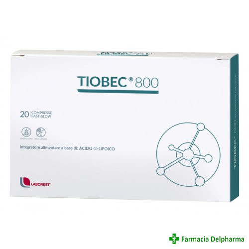 Tiobec 800 x 20 compr., Laborest