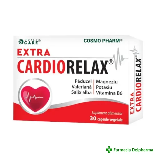 Extra CardioRelax Total Care x 30 caps., Cosmopharm