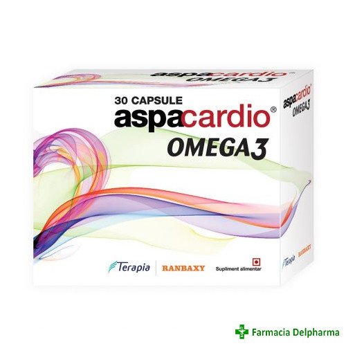 Aspacardio Omega 3 x 30 caps., Terapia