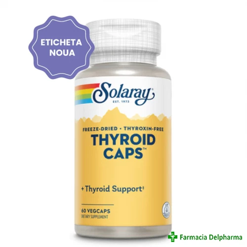 Thyroid Caps Solaray x 60 caps., Secom