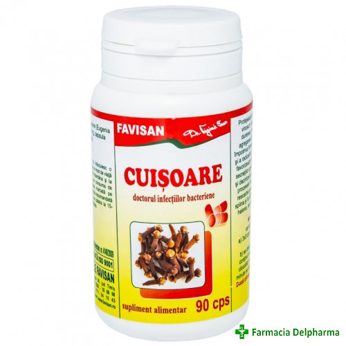 Cuisoare x 90 caps., Favisan