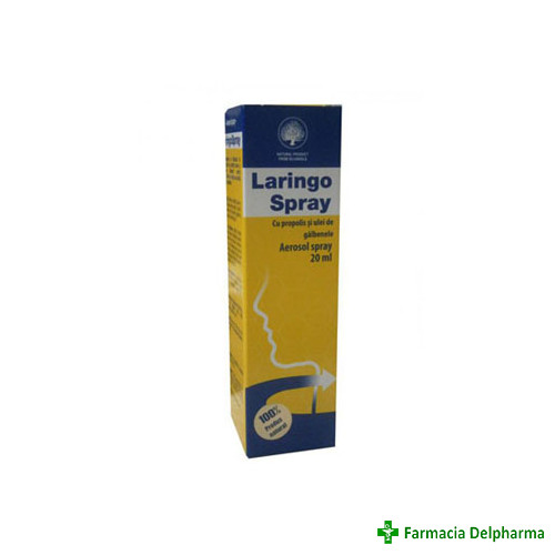 Laringospray x 20 ml, Silvanols