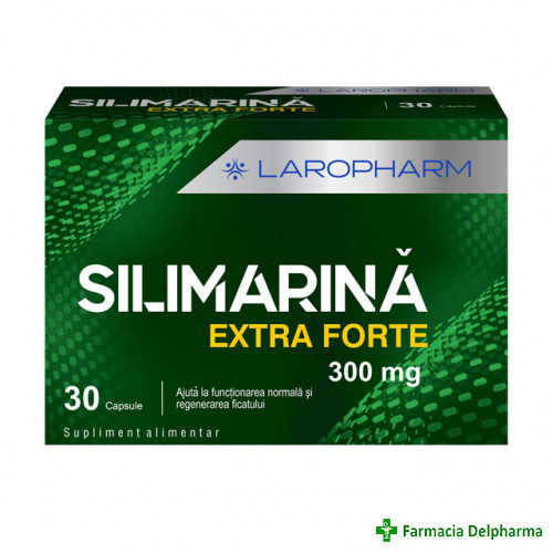 Silimarina Extra Forte 300 mg x 30 caps., Laropharm