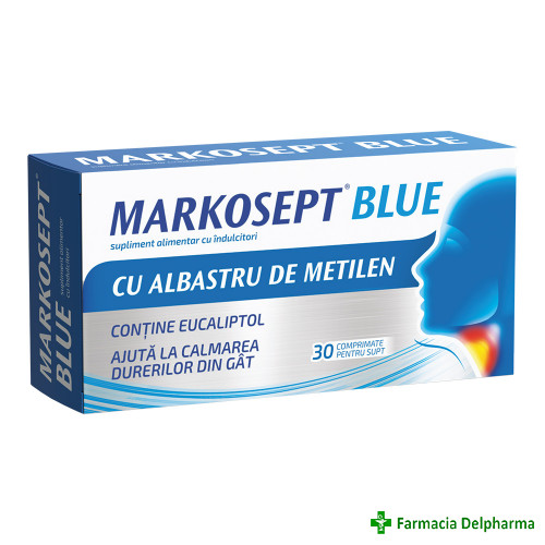Markosept Blue x 30 compr. supt, Fiterman