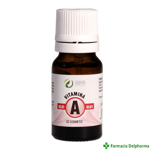 Vitamina A ulei uz cosmetic x 10 ml, Adya