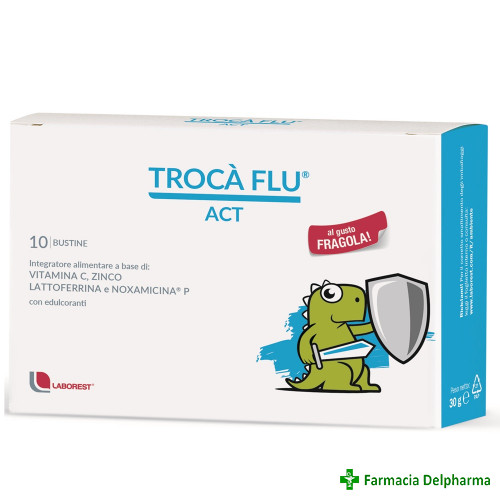 Troca flu act x 10 plicuri