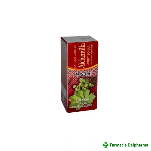 Alchemilla extract lichid de cretisoara x 50 ml, Meduman