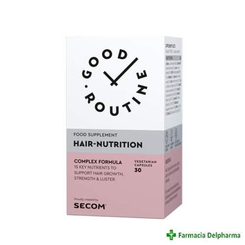 Hair Nutrition Good Routine x 30 caps., Secom