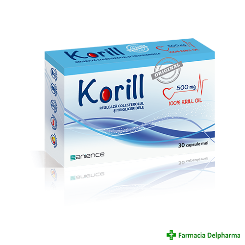 Korill 500 mg x 30 caps., Sanience