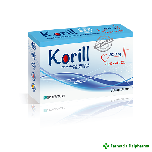 Korill 500 mg x 30 caps. moi