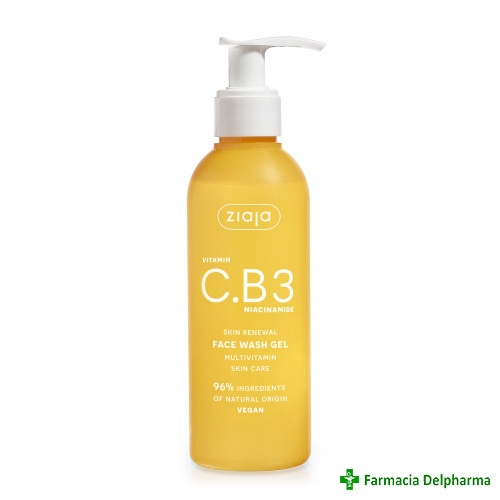 Gel de curatare pentru fata (Vitamin C.B3 Niacinamide) x 190 ml, Ziaja