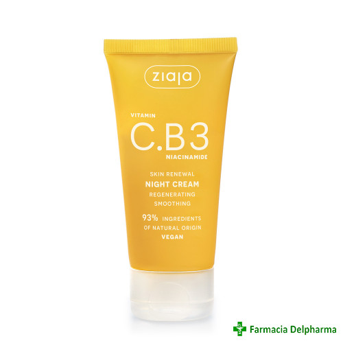 Crema de noapte (Vitamin C.B3 Niacinamide) x 50 ml, Ziaja