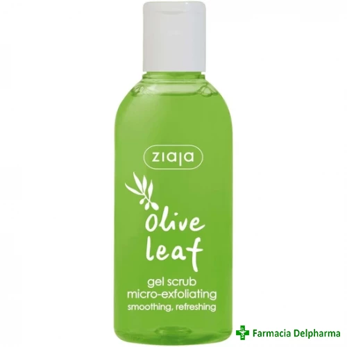 Olive leaf gel scrub exfoliant pentru fata si corp x 200 ml (ean: 1819)