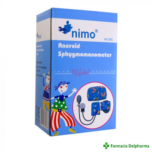 Tensiometru manual cu stetoscop copii HS-20C, Nimo