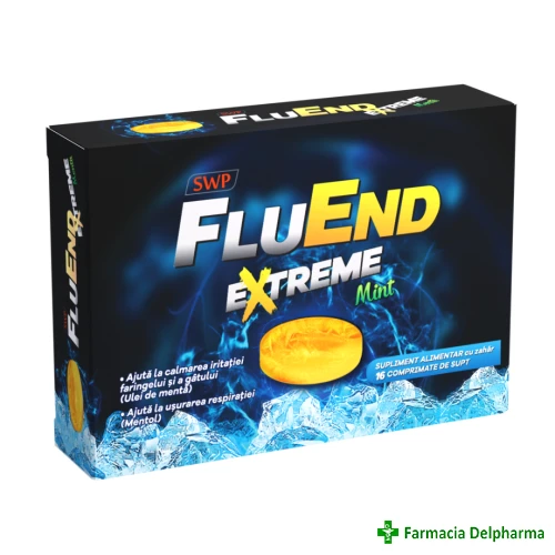 FluEnd Extreme Mint x 16 compr., Sun Wave