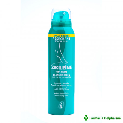 Spray pudra picioare Akileine x 150 ml, Asepta