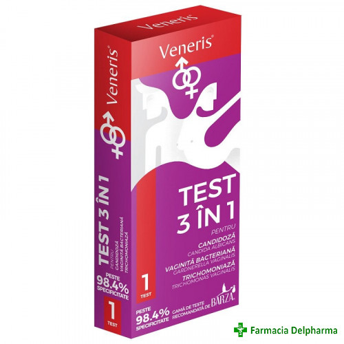 Test 3 in 1 unisex x 1 buc., Veneris