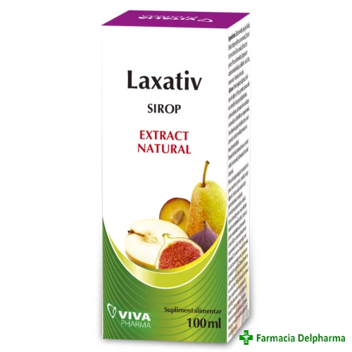 Sirop laxativ x 100 ml, Viva Pharma
